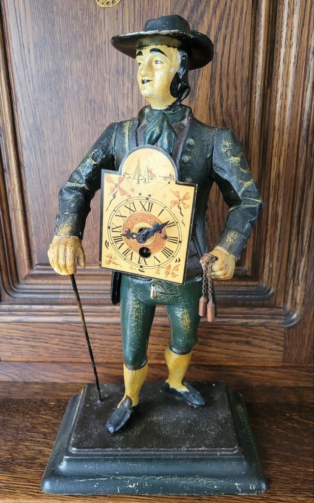 Homme horloge, Enlèvement
