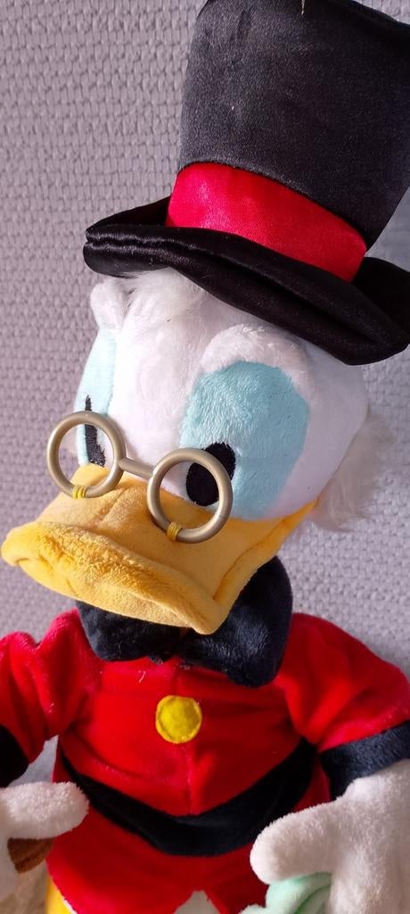 Dagobert Duck, Verzamelen, Ophalen of Verzenden, Zo goed als nieuw, Knuffel