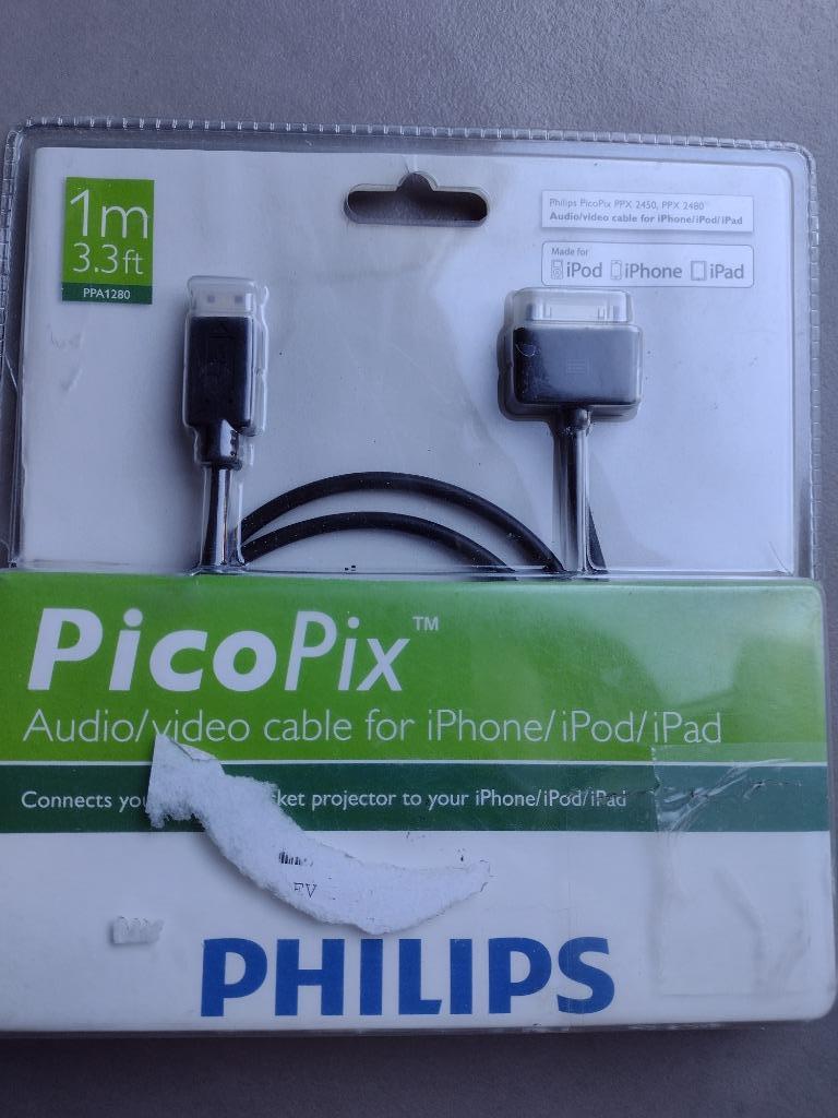 Apple ipod/iphone naar mini hdmi, picopix, Enlèvement ou Envoi, Comme neuf