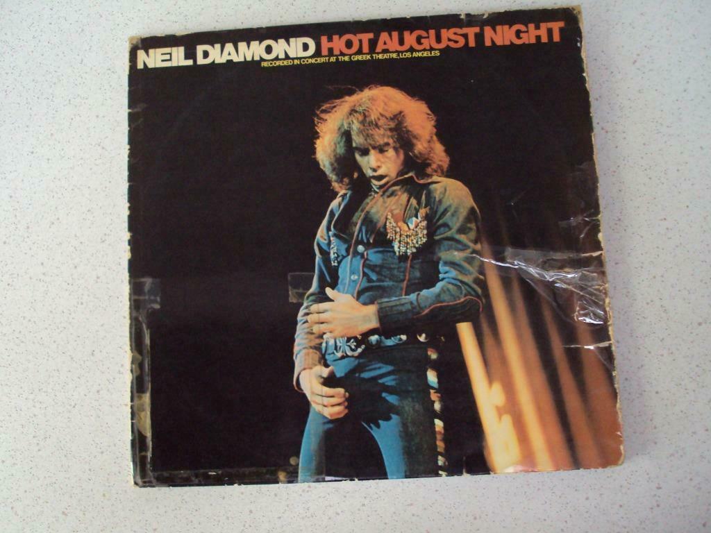 Dubbel LP "Neil Diamond" Hot August Night., Enlèvement ou Envoi, 12 pouces