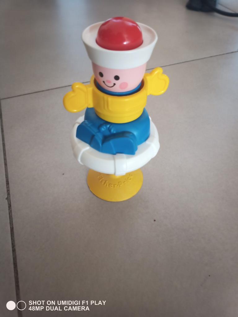 Tafelzuiger Fisher Price, Kinderen en Baby's, Speelgoed | Fisher-Price, Ophalen of Verzenden, Gebruikt, Rammelaar, Met geluid