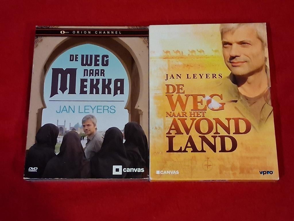 Dvd-boxen Jan leyers,  de weg naar Mekka, naar het avondland, Boxset, Ophalen of Verzenden, Zo goed als nieuw, Non-fictie