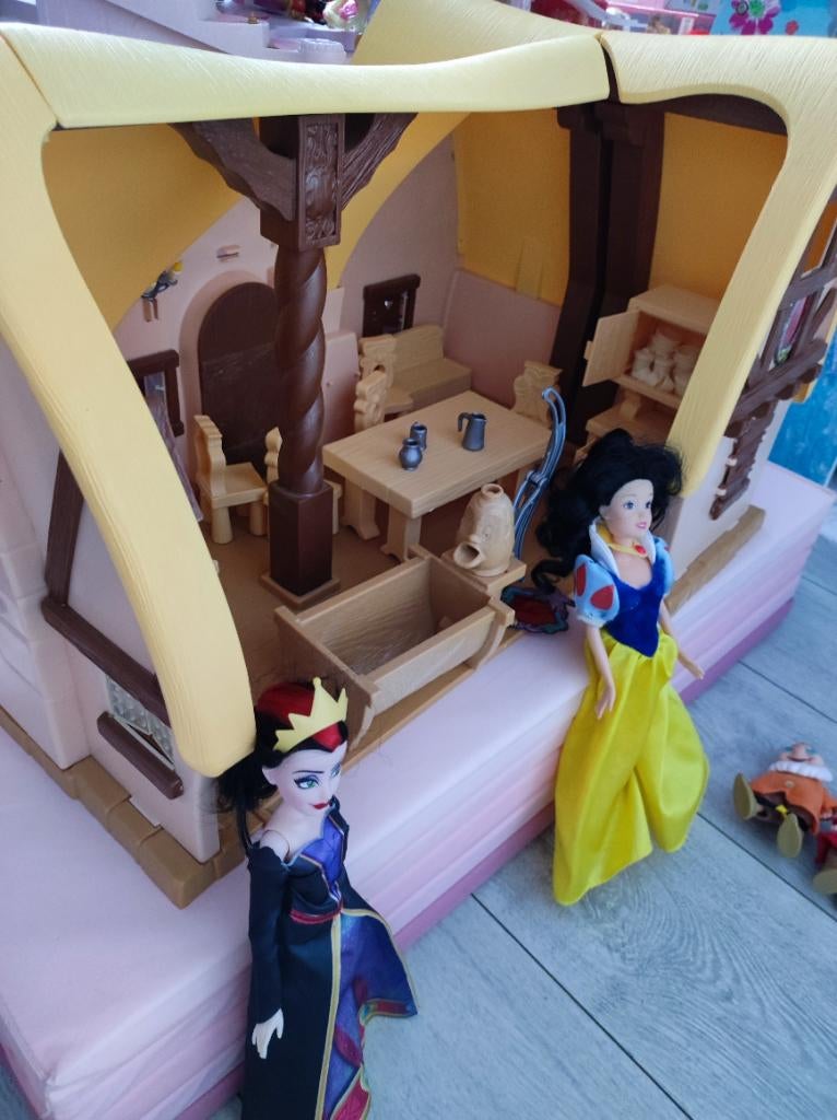 Maison complète blanche neige Disney, Enlèvement, Utilisé