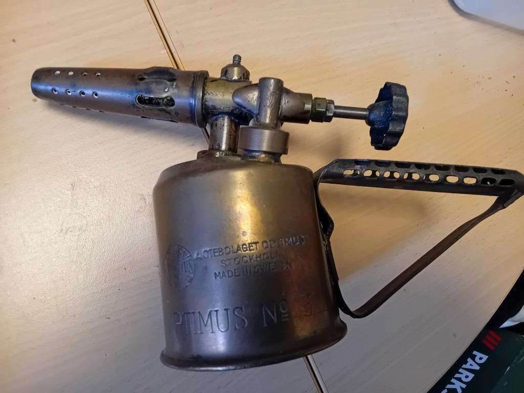 Ancienne Lampe à souder OPTIMUS N321, Enlèvement ou Envoi, Utilisé, Autres types