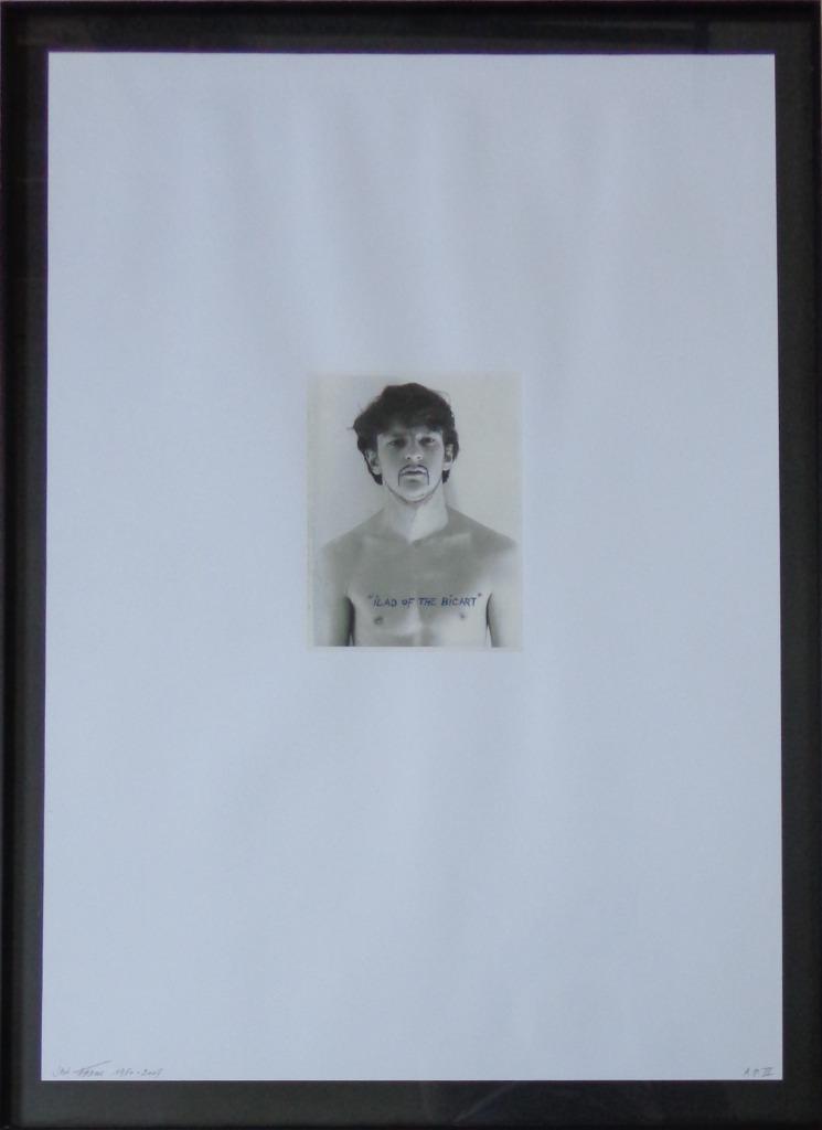 JAN FABRE / ILAD OF THE BICART / ZW-W OFFSETLITHO / 93x67cm, Antiek en Kunst, Gesigneerd, Ophalen