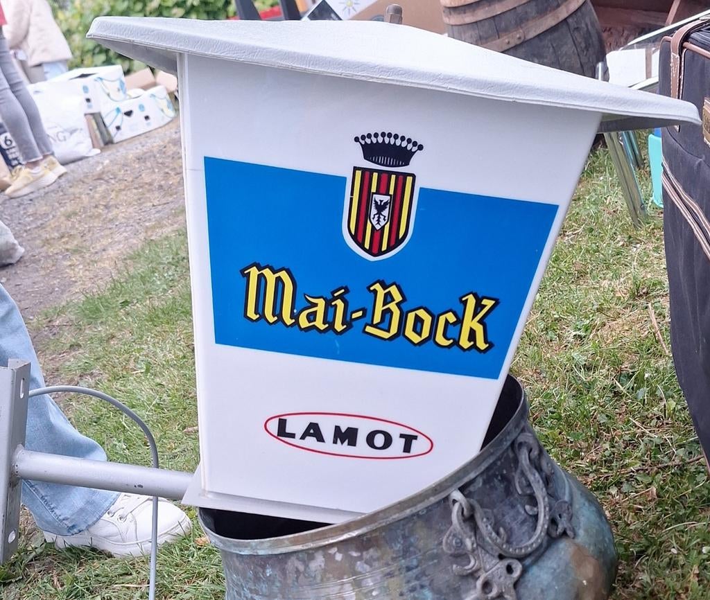 Mai-Bock Lamot lichtreclame, Verzamelen, Ophalen of Verzenden, Zo goed als nieuw