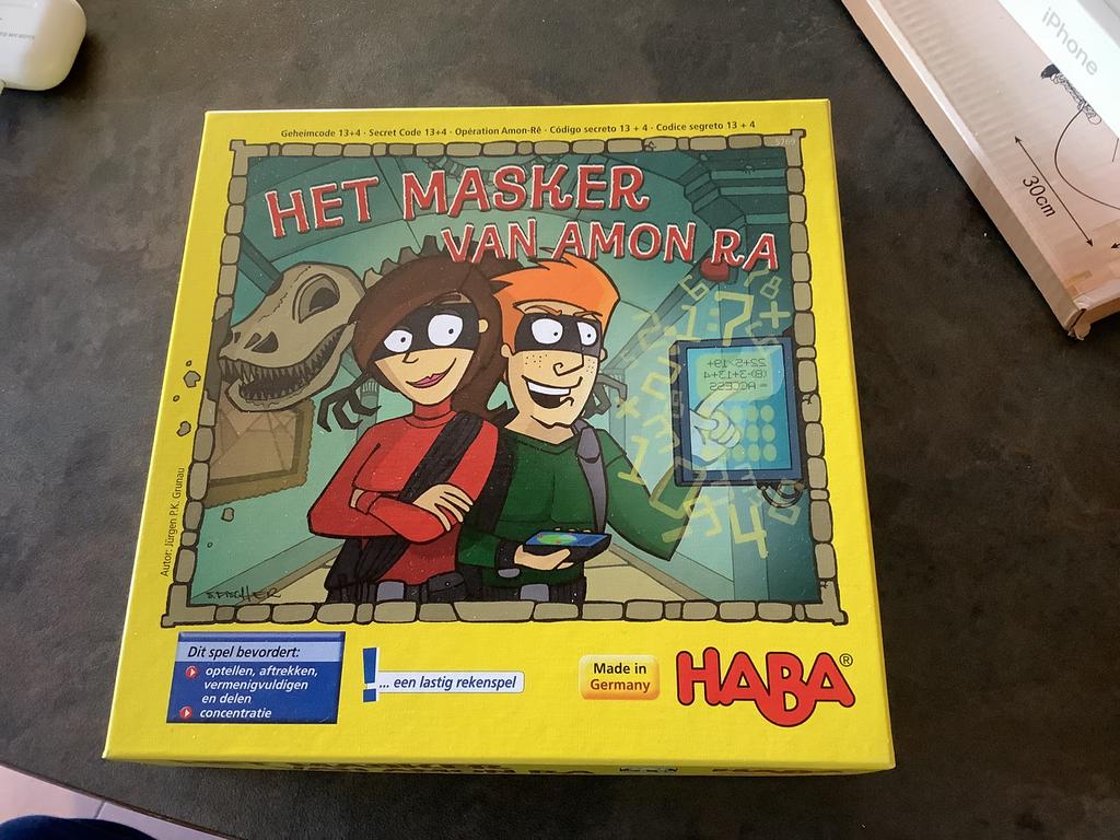 Het masker van Amon Ra, Hobby en Vrije tijd, Drie of vier spelers, Ophalen, Nieuw, Haba