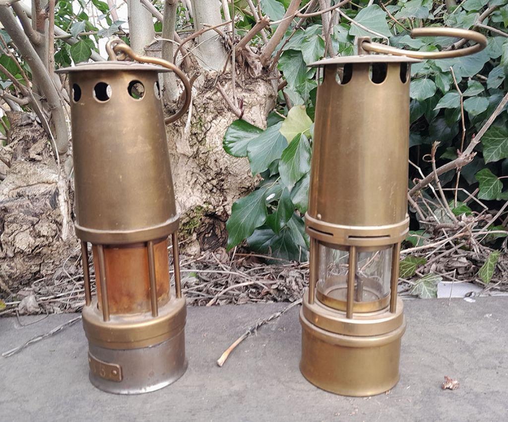 lampes pour mineurs, Enlèvement