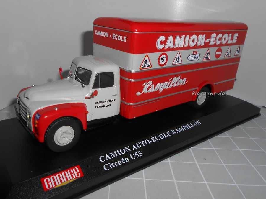 CITROEN U55 1/43 rijschool voor vrachtwagens, modelcabine, Ophalen of Verzenden, Nieuw, Bus of Vrachtwagen