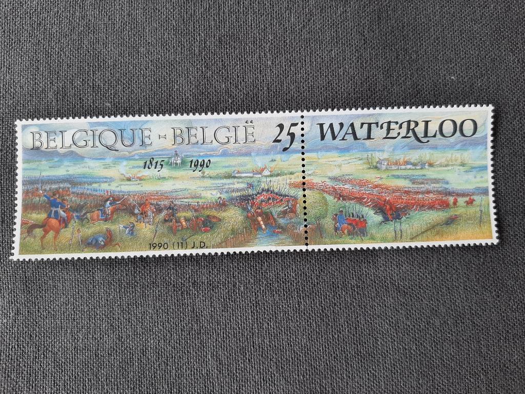 Postzegel - Belgie - Slag van Waterloo - Postfris - 25 F., Postzegels en Munten, Frankeerzegel, Ophalen of Verzenden, Postfris