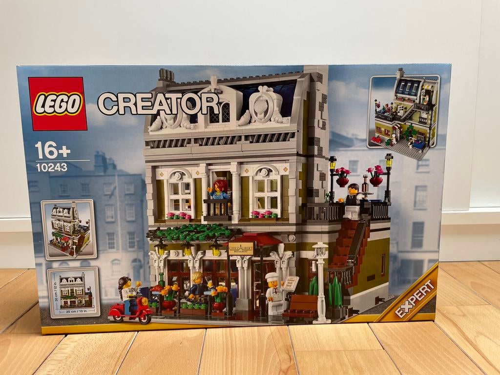 Lego 10243 Parisian Restaurant, Kinderen en Baby's, Speelgoed | Duplo en Lego, Ophalen of Verzenden, Nieuw, Complete set, Lego