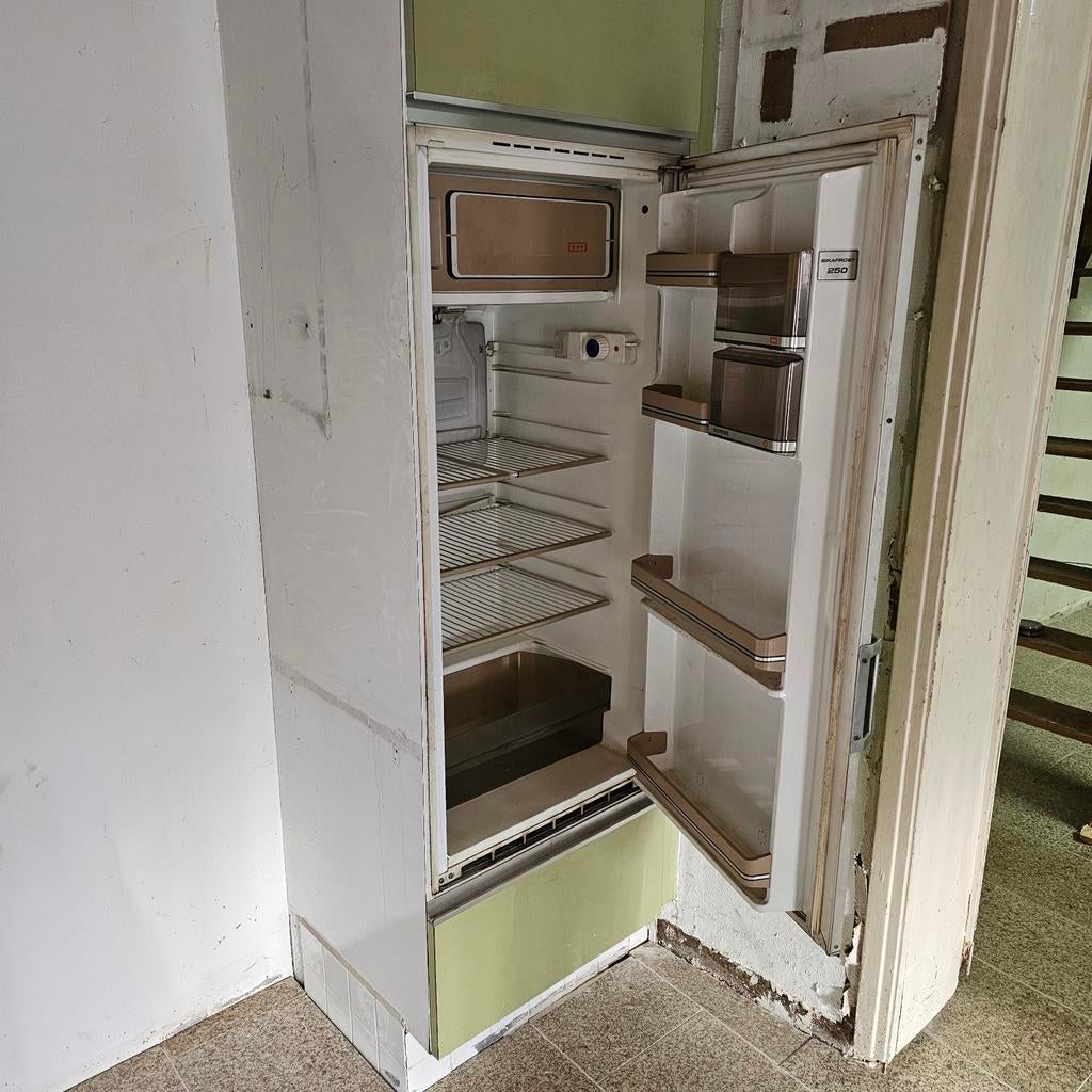 Gratis vintage koelkast, Elektronische apparatuur, Koelkasten en IJskasten, Ophalen
