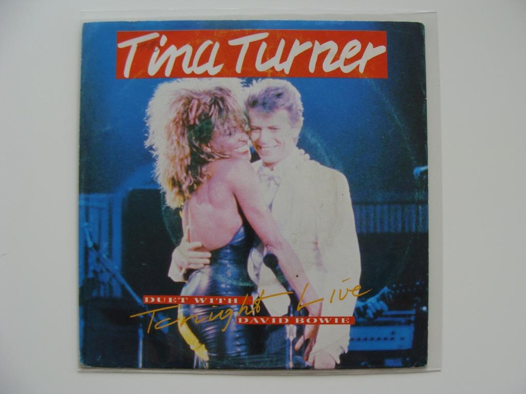 Tina Turner Duet With David Bowie – Tonight (Live) (1988), Cd's en Dvd's, Vinyl Singles, Ophalen of Verzenden, Rock en Metal
