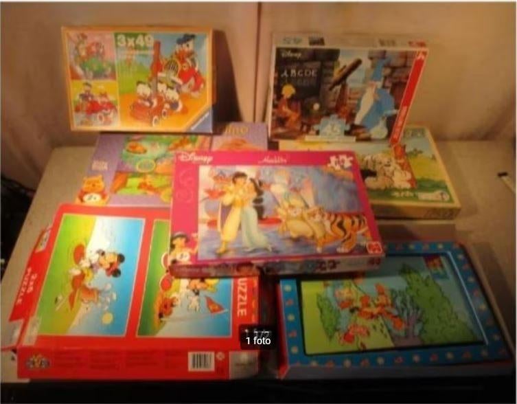 Mooie Partij Kinder Puzzels, Ophalen of Verzenden, Zo goed als nieuw