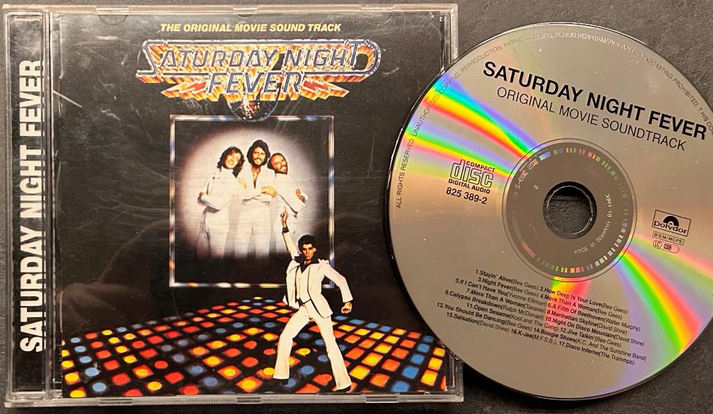 Soundtrack van  SATURDAY NIGHT FEVER ( CD ), Verzenden, Zo goed als nieuw