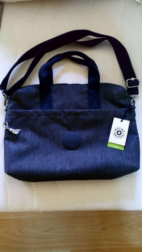 Sac Kipling pour ordinateur, Enlèvement, Neuf, Gris, Kipling