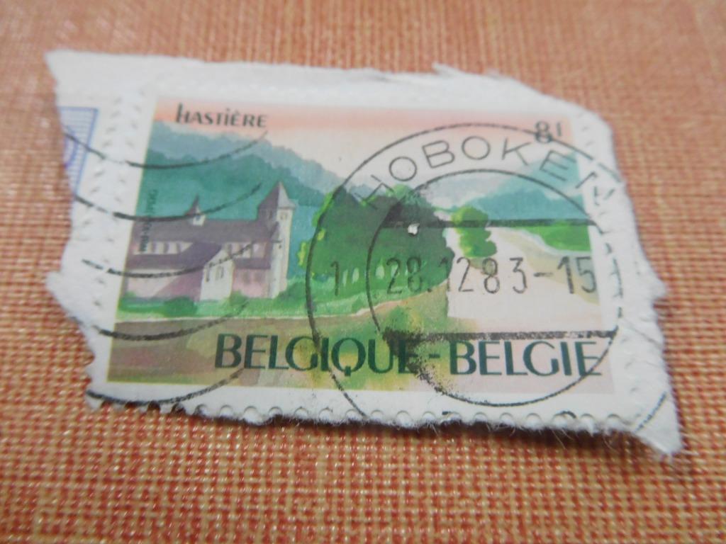 Timbres belges lieux/monuments (7 ter), Timbres & Monnaies, Timbres | Europe | Belgique, Enlèvement ou Envoi, Affranchi