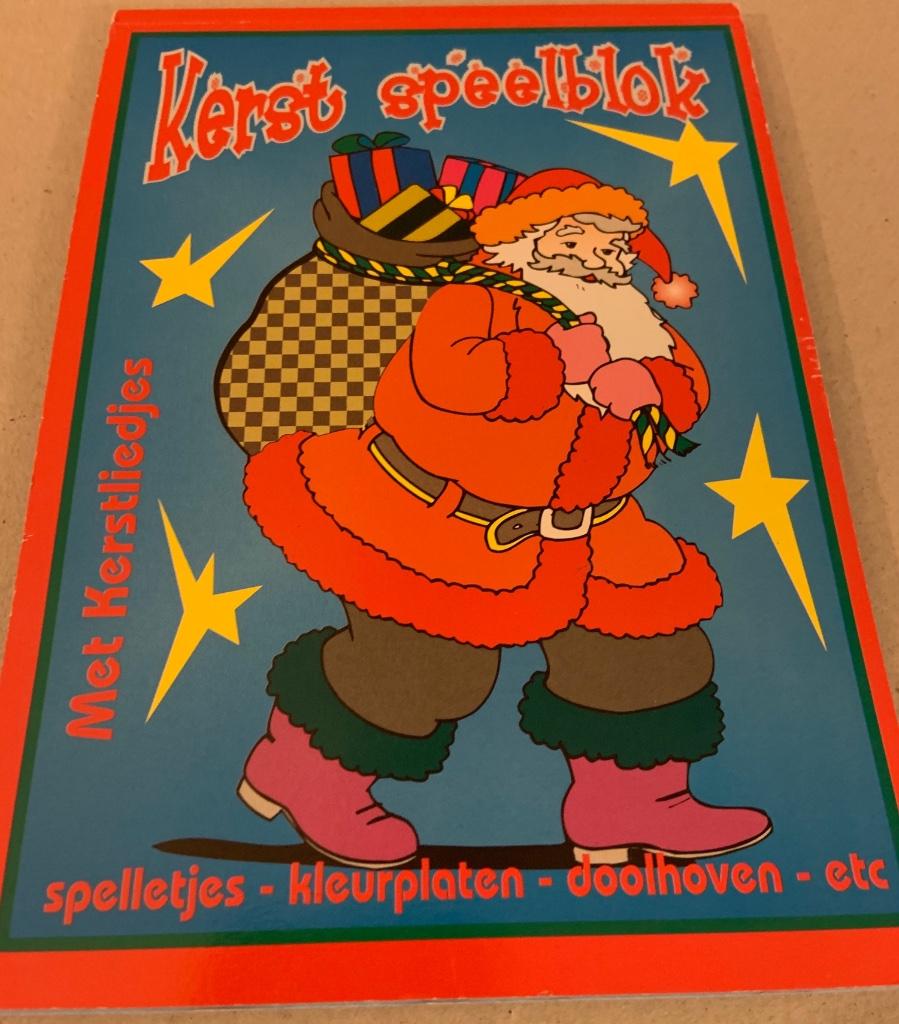 Kerst speelblok, Ophalen of Verzenden, Nieuw