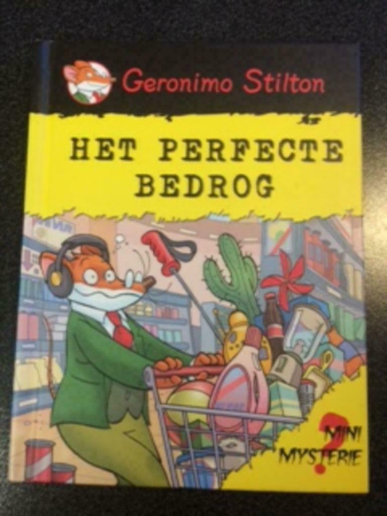 boek Geronimo Stilton zr goede staat het perfecte bedrog nr1, Boeken, Kinderboeken | Jeugd | 10 tot 12 jaar, Zo goed als nieuw