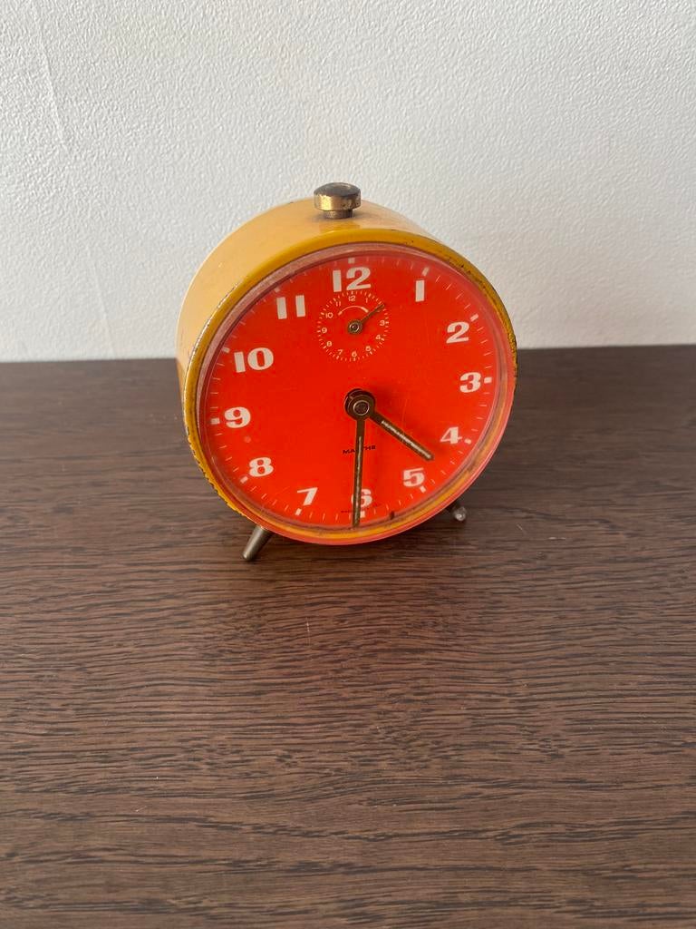 Vintage wekker Mauthe, Ophalen, Zo goed als nieuw
