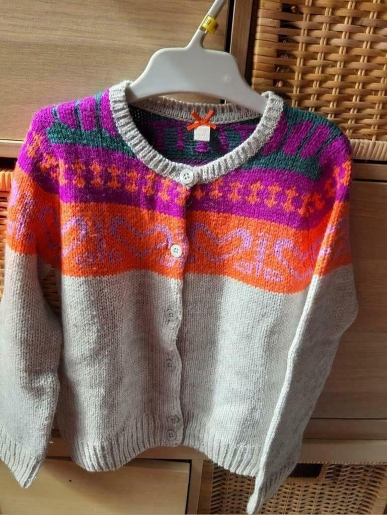 Gilet chaud Esprit taille 116/122, Kinderen en Baby's, Kinderkleding | Maat 116, Ophalen, Meisje, Trui of Vest, Zo goed als nieuw