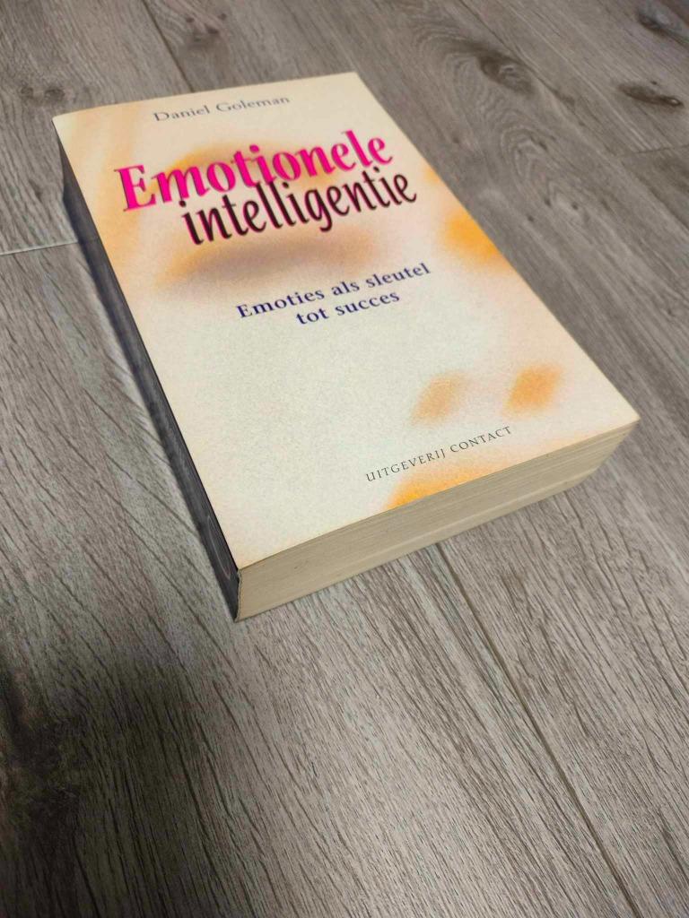 Emotionele intelligentie, Livres, Psychologie, Daniel Goleman, Enlèvement ou Envoi, Psychologie cognitive, Comme neuf