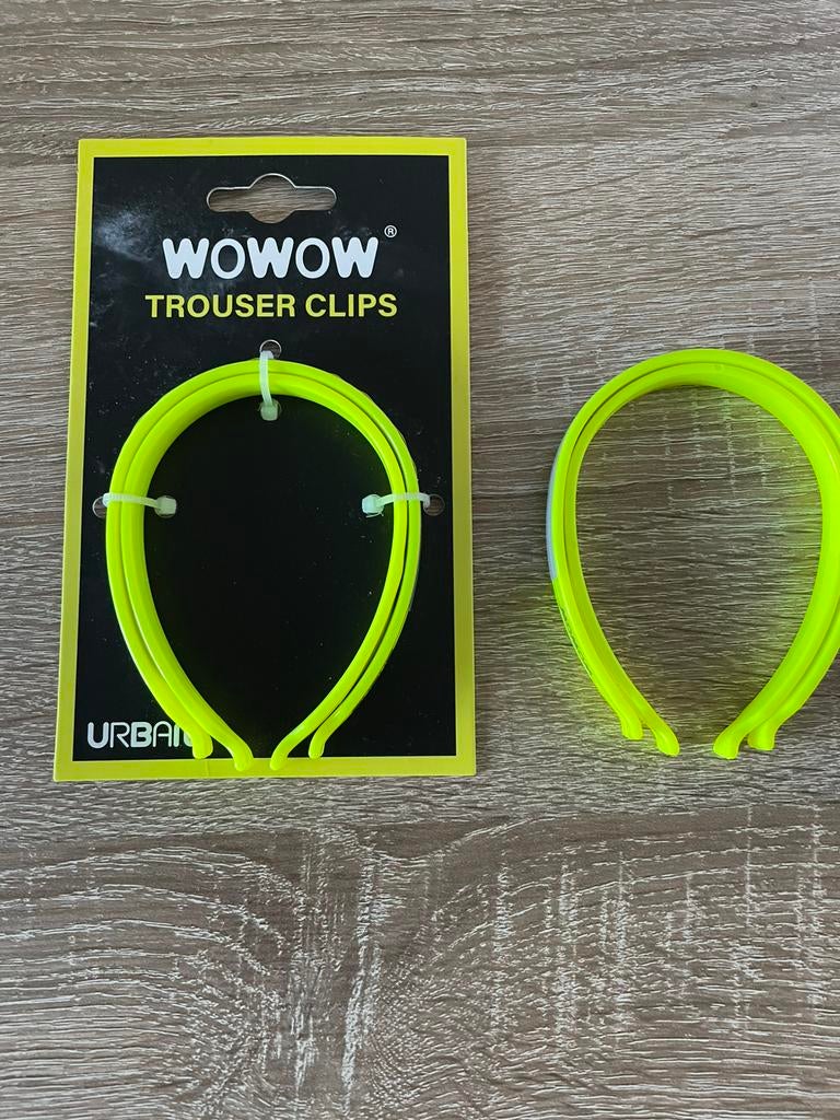 Reflecterende broekclips voor de fiets in Ledegem, Ophalen, Nieuw, Wowow