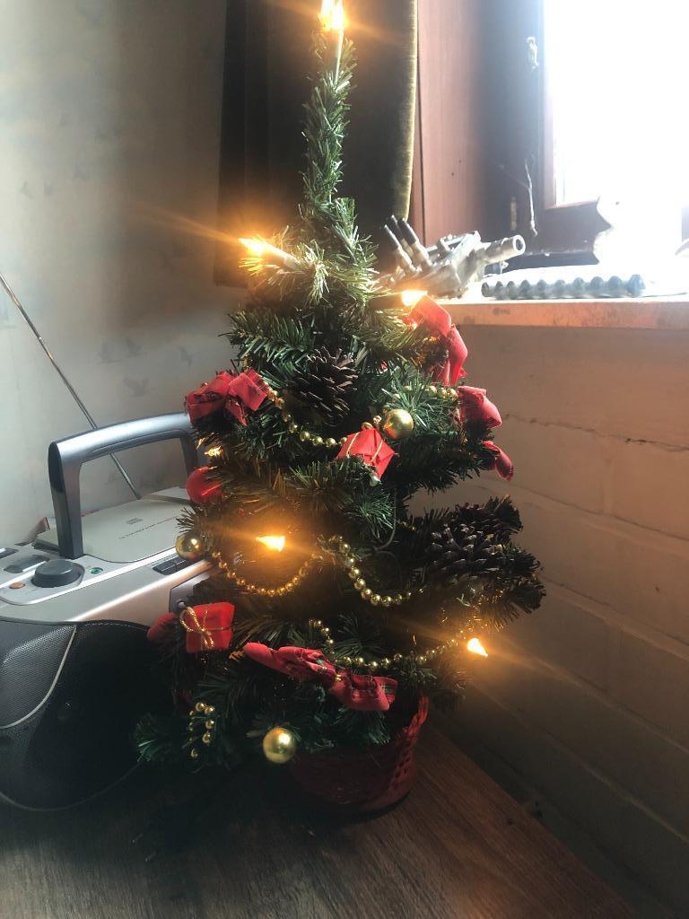 kleine kerstboom, Ophalen, Zo goed als nieuw