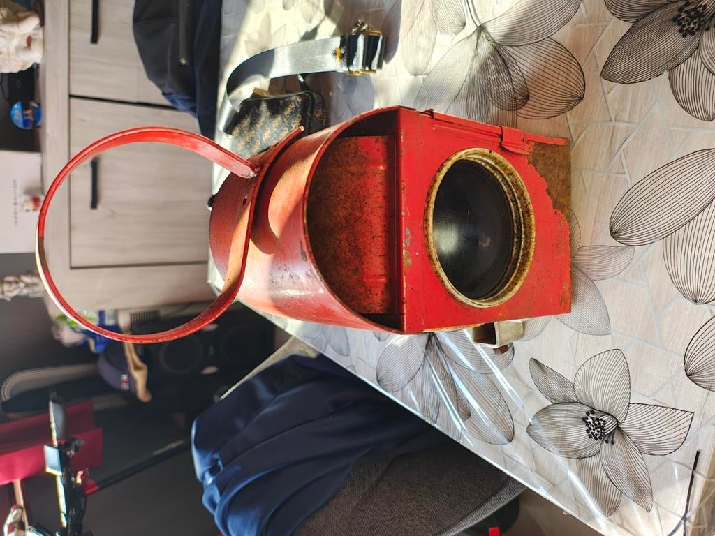 Ancienne lampe de chemin de fer, Enlèvement ou Envoi
