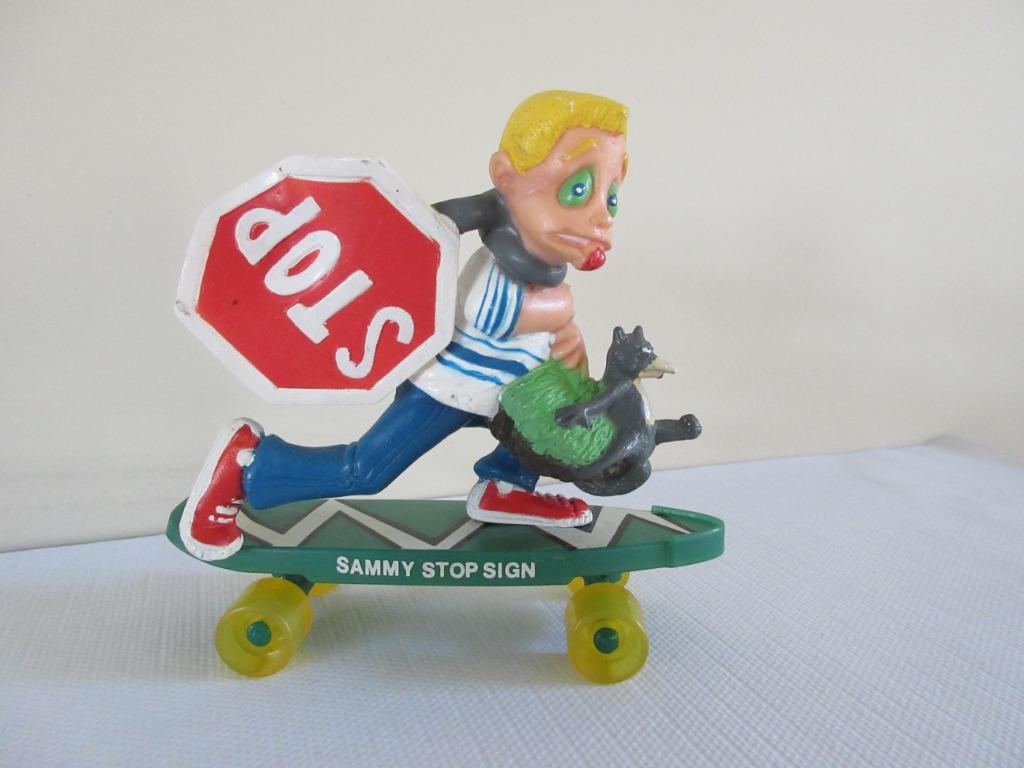 Figurine vintage Playtime SAMMY STOP SIGN 1986 jouet, Enlèvement