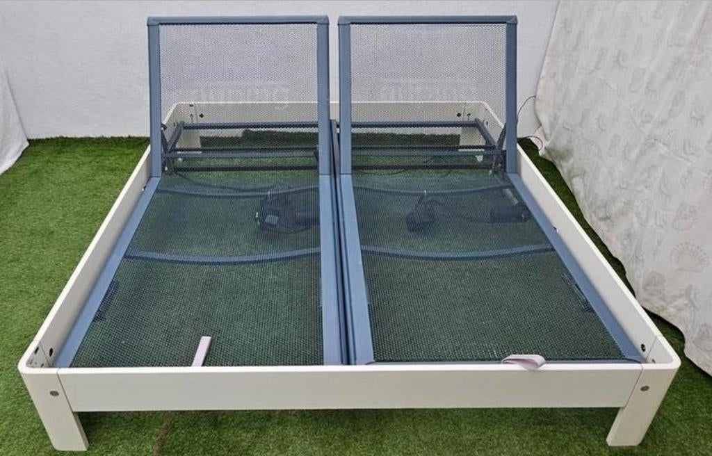 Auping Auronde Bed 180x210cm Elektrisch Verstelbaar, Enlèvement ou Envoi, Comme neuf