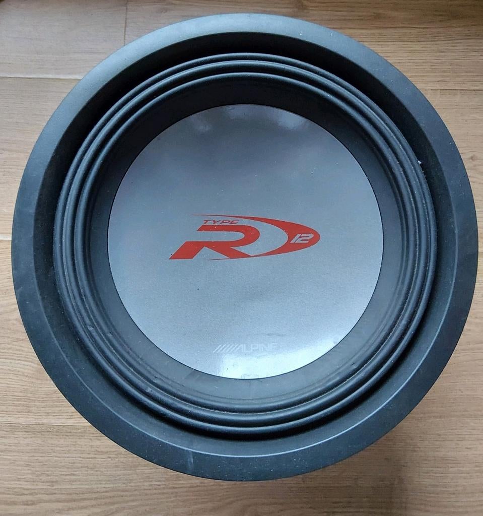 alpine subwoofer swr-1242d, Autos : Divers, Haut-parleurs voiture, Enlèvement, Utilisé