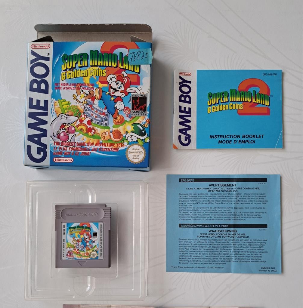 Jeu game boy super mario land 2 FAH. Le jeu est nickel. Légè, Enlèvement ou Envoi, Comme neuf