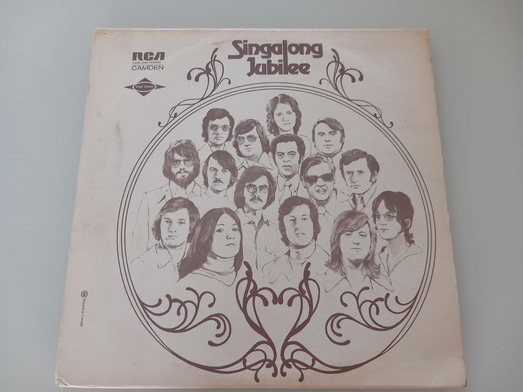 Vinyl LP Singalong Jubilee Folk Pop Wereldmuziek Country, Ophalen of Verzenden, 12 inch
