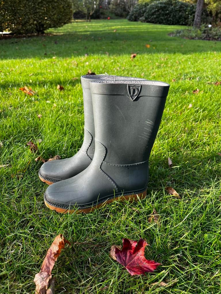 Regenlaarzen “Dunlop” maat 30, Enlèvement, Utilisé