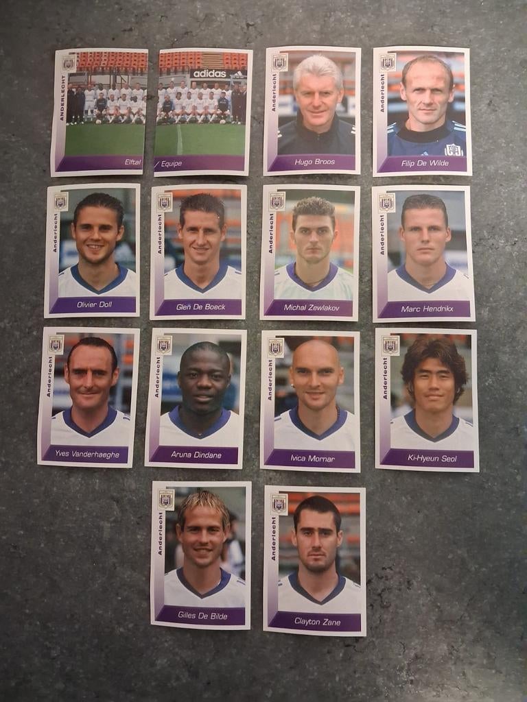 Autocollants Panini 2003 : RSCA, Enlèvement ou Envoi