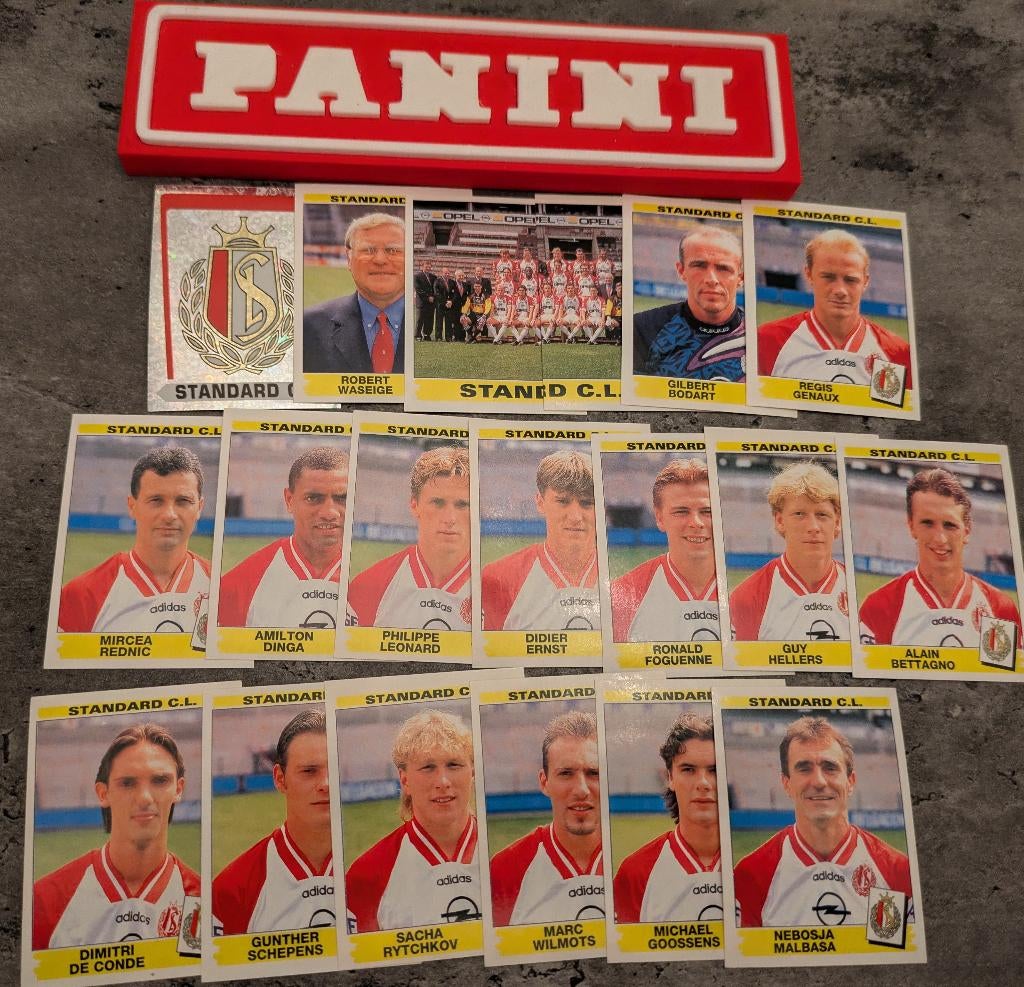 AUTOCOLLANTS PANINI FOOTBALL 96 19 1996 STANDARD CL FOOTBALL, Envoi, Neuf