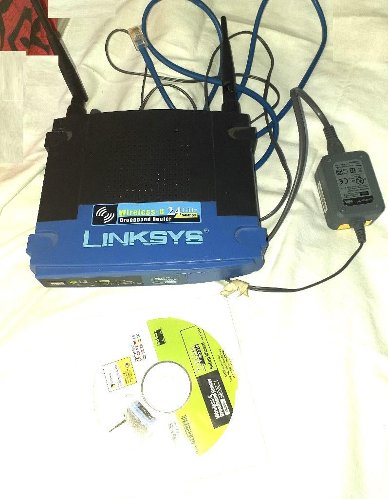 Linksys WRT54G Wireless-G Router , Linksys broadband wrt54gl, Informatique & Logiciels, Enlèvement ou Envoi