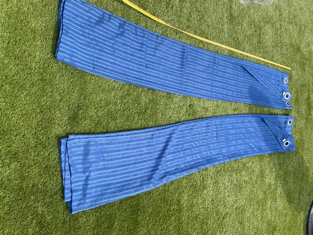 gordijnen voile, Enlèvement, Comme neuf, Bleu