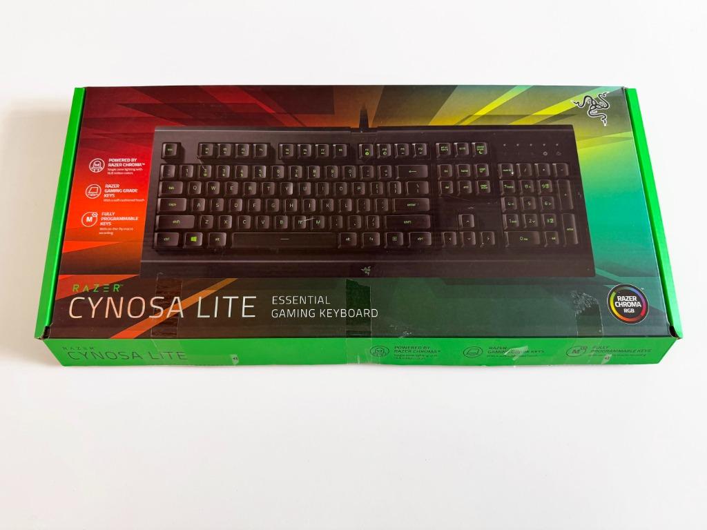 Razer Cynosa Lite – gaming toetsenbord AZERTY (bedraad), Ophalen, Gaming toetsenbord, Azerty, Zo goed als nieuw