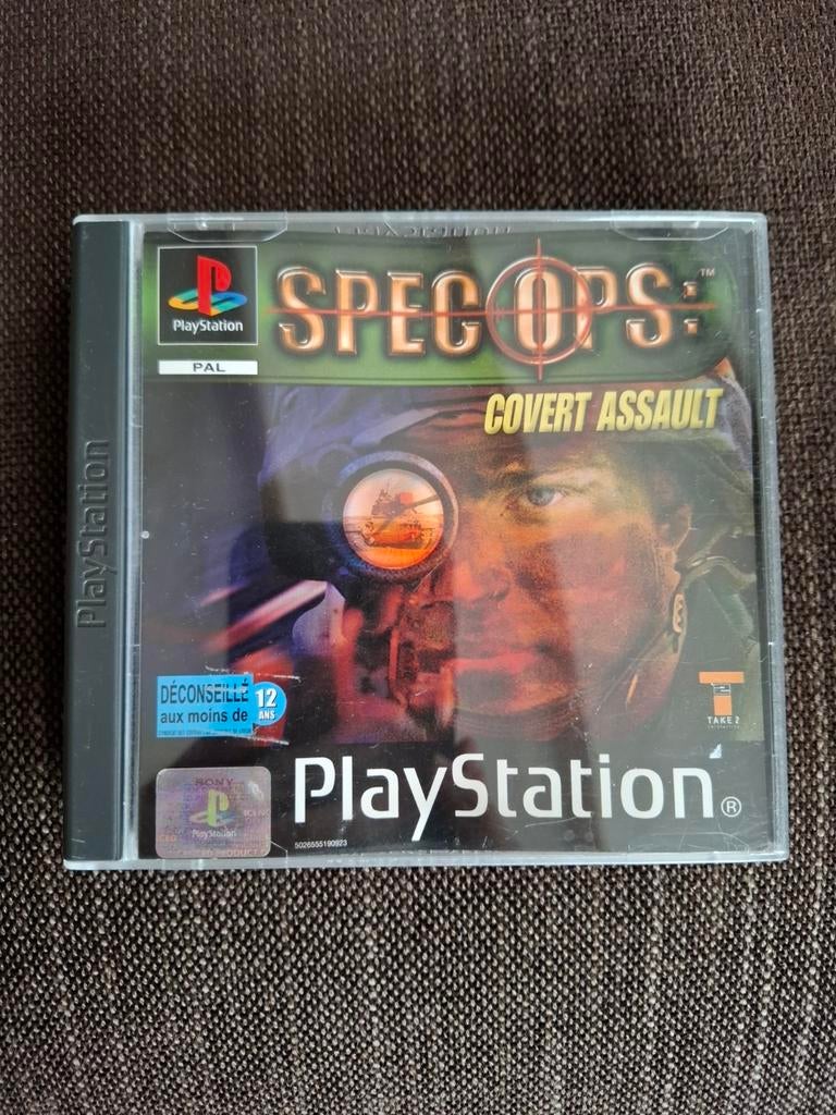 PS1 Spec Ops Covert Assault (compleet), Games en Spelcomputers, Games | Sony PlayStation 1, Ophalen of Verzenden, Zo goed als nieuw