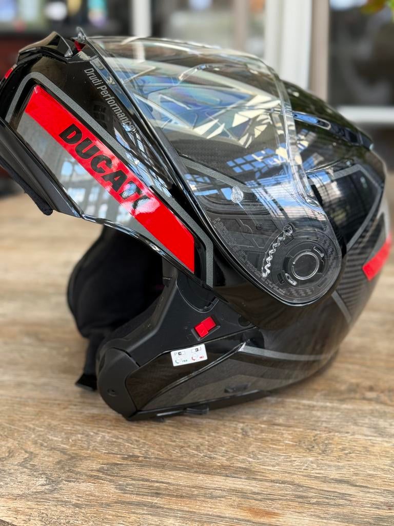 DUCATI HORIZON V2 MODULAR ULTRA CARBON X-1005 X-LITE, Motos, Enlèvement ou Envoi, XXL, Casque système, Nolan