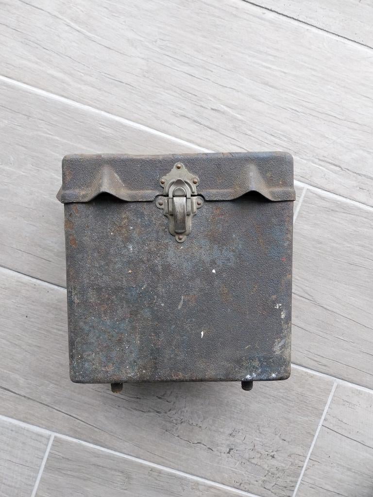 Franse veldtelefoon TM32 wo2 1940 kist, Verzamelen, Ophalen of Verzenden