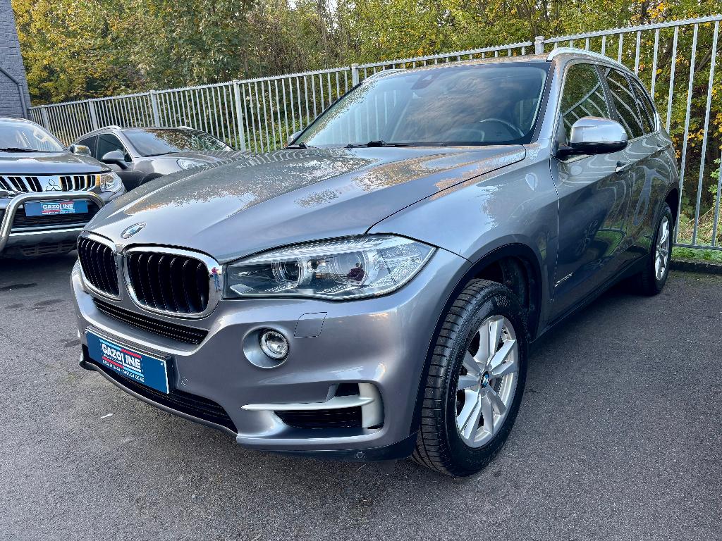 X5 3.0 D 7 places Toi pano , Belge car-pass 2018, Cuir, Argent ou Gris, Achat, Entreprise