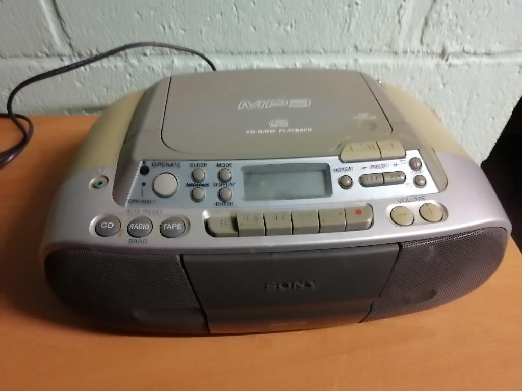 Radio, TV, Hi-fi & Vidéo, Radios, Utilisé, Radio, Avec lecteur de CD, Enlèvement