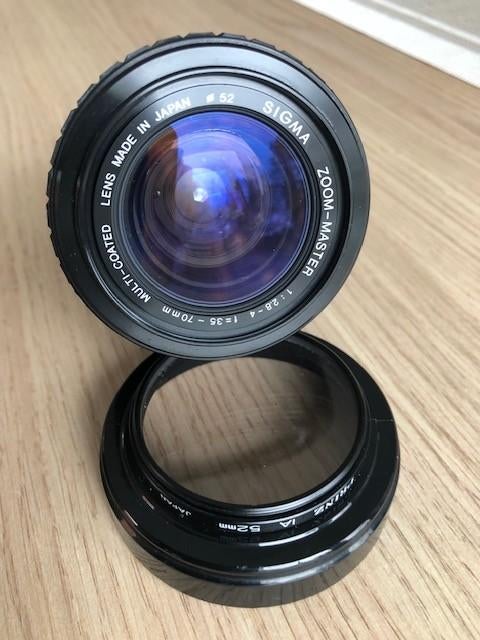 SIGMA Zoom-Master 1:2.8-4/35-70mm Multi Coated, Ophalen of Verzenden, Zo goed als nieuw, Macrolens, Zoom