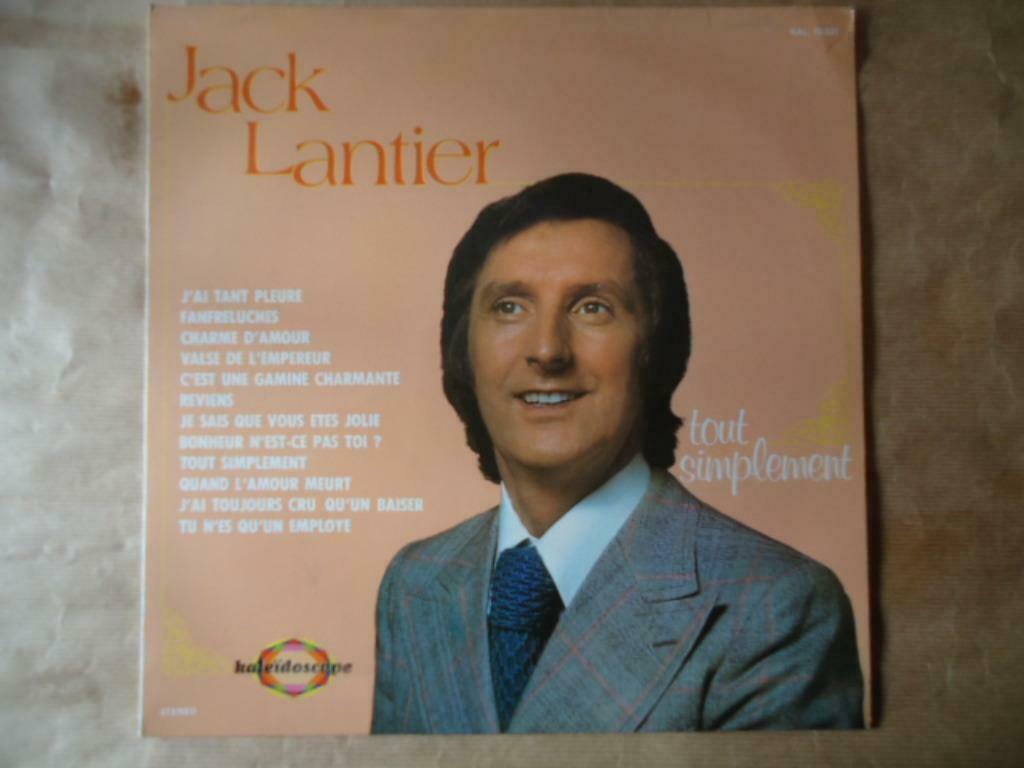 33T  JACK LANTIER - TOUT SIMPLEMENT Label:  kaleidoscope - K, CD & DVD, Vinyles | Compilations, Enlèvement ou Envoi