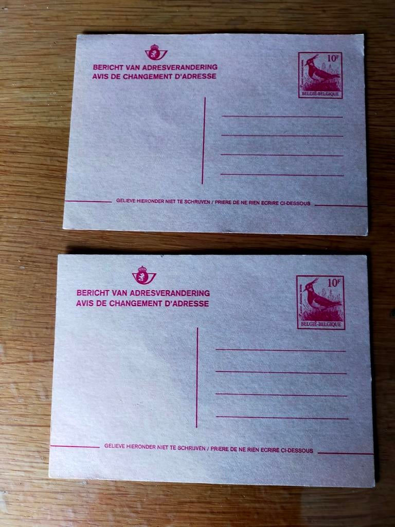 Oude kaartjes adreswijziging (verzamelaar), Ophalen of Verzenden