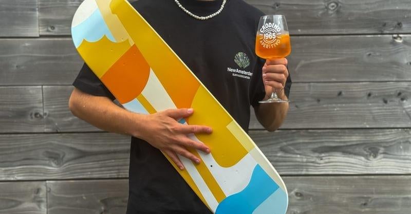 Olli b art limited edition skateboard, Ophalen