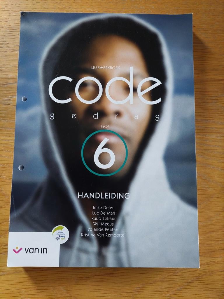 CODE 6 gedrag Vooringevulde docenten Handleiding, Boeken, Ophalen, Nieuw